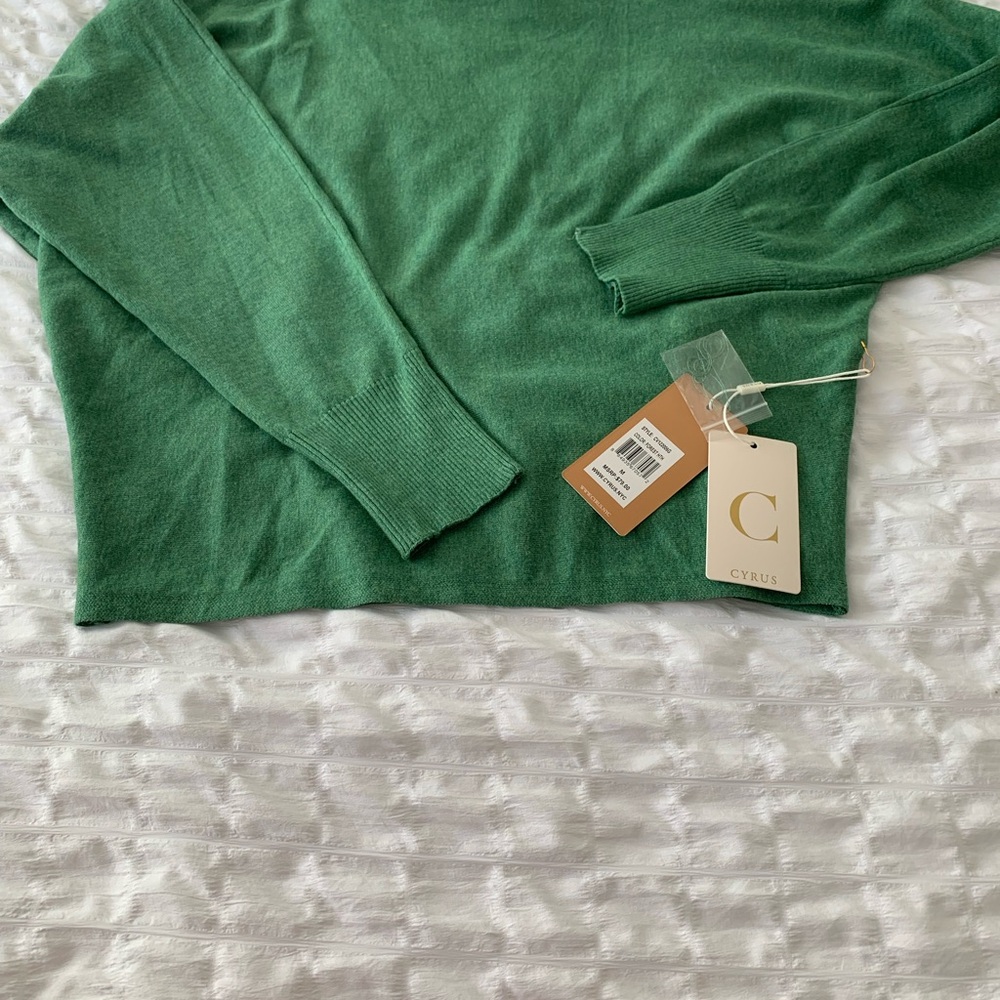 Cyrus Green Women's Sweater size s - beautiful color! NWT